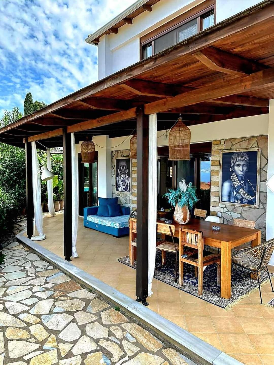 Luxury Villa Athina Никиана Екстериор снимка