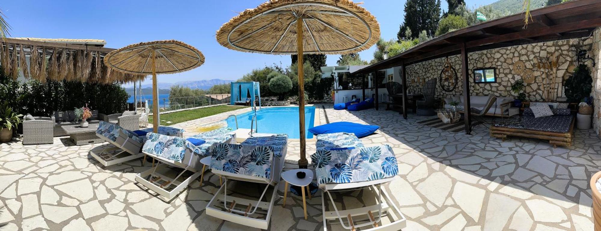Luxury Villa Athina Никиана Екстериор снимка